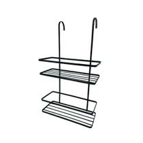 Suporte Para Shampoo Duplo Para Pendurar No Box Vidro Banheiro