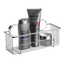 Suporte para shampoo Multiuso Banheiro Cozinha aço carbono