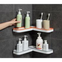 Suporte para Shampoo Organizador Prateleira Cantoneira Multiuso Para Creme Sabonete Box Canto Rack - Nibus