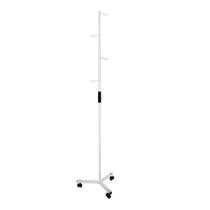 Suporte para Soro com Regulagem de Altura e Rodizio Cor:Branco - Artipé Suporte para Soro com Regulagem de Altura e Rodizio Cor:Branco - Artipé
