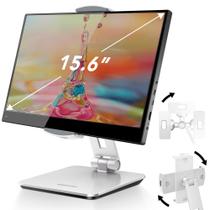 Suporte para tablet AboveTek Business Kiosk em alumínio para 4-15,6" Suporte para tablet AboveTek Business Kiosk em alumínio para 4-15,6"