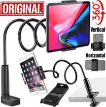 Suporte Para Tablet iPad Celular Braço Articulado Flexível De Mesa Cama Clipe Haste 360 Ajustável Garra Universal Selfie