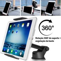 Suporte Para Tablet iPad Smartphone Celular GPS Veicular Automotivo Carro Tipo Ventosa 6 a 11 Polegadas - CJR