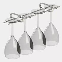 Suporte Para Taças 40cm Cromado Decoração Adega Bar Vinho Suporte Para Taças 40cm Cromado Decoração Adega Bar Vinho