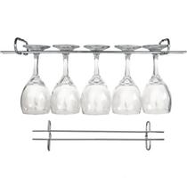 Suporte para Taças Duler Organizador de Armário Porta Taças de Encaixe 42cm Cromado Suporte para Taças Duler Organizador de Armário Porta Taças de Encaixe 42cm Cromado