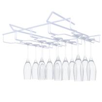 Suporte para taças Suspenso Organizador Para Prateleira Armário Móvel Aço Grande Suporte para taças Suspenso Organizador Para Prateleira Armário Móvel Aço Grande