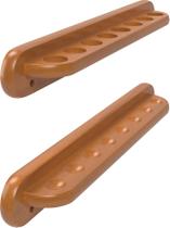 Suporte para tacos de bilhar/sinuca Viper Traditional Wall Mounted Oak