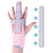 Suporte para talas de dedo ENLUNTRA ajustável rosa 14 cm