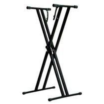 Suporte para Teclado Musical Universal 2 X até 30Kg Estante Pedestal 7 Níveis
