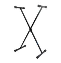 Suporte para Teclado Preto Cromado Tripe 1m