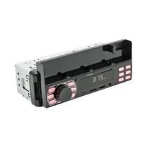 Suporte Para Telefone De Carro Bluetooth 1Din MP3 Player Com Luz Colorida Controle De Voz Rádio FM