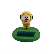 Suporte para Telefone de Mesa Miniso Brasil Suporte de Telefone para Mesa - Verde com Base Firme