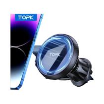 Suporte Para Telefone Magsafe Para Carro Com Magnetismo Poderoso Operação Com Uma Mão Gancho De