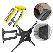 Suporte Para Televisão Painel 32 Á 55 Polegadas Universal Fixo Com Suporte Fixo 13 Á 70