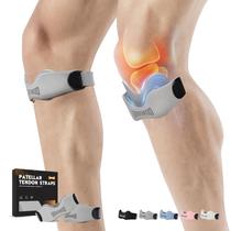 Suporte para Tendão Patelar GOUNOD com Faixa para Joelho 2 Unidades Suporte para Tendão Patelar GOUNOD com Faixa para Joelho 2 Unidades