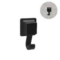 Suporte Para Toalha Gancho Multiuso Plástico Preto Ventosa Suporte Para Toalha Gancho Multiuso Plástico Preto Ventosa