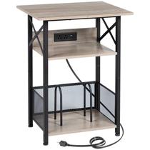 Suporte para toca-discos AMHANCIBLE HETCD012GY-1 com estação de carregamento