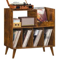 Suporte para toca-discos LELELINKY Large com vinil de armazenamento de 300 LPs
