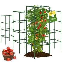 Suporte para Tomate MQHUAYU 4 Unidades Ajustável 109 cm de Altura Suporte para Tomate MQHUAYU 4 Unidades Ajustável 109 cm de Altura