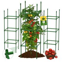 Suporte para Tomate MQJIAZHI 3 Unidades Ajustável 140 cm Quadrado Suporte para Tomate MQJIAZHI 3 Unidades Ajustável 140 cm Quadrado