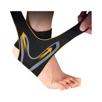 Suporte Para Tornozelo, Mangueira De Compressão Elástica, Bandagem Protetora, Meias Esportivas