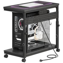 Suporte para Torre de Computador CHOEZON 31,5" com LED e Tomada de Energia Suporte para Torre de Computador CHOEZON 31,5" com LED e Tomada de Energia