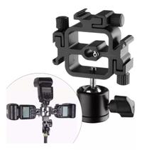 Suporte Para Três Flash Spedlight YA426 GREIKA