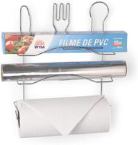 Suporte para Três Rolos Querida Cromado - Arthi