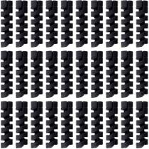 Suporte para Tubo de Oxigênio Lekgavd - Pacote com 30 unidades em PVC preto Suporte para Tubo de Oxigênio Lekgavd - Pacote com 30 unidades em PVC preto