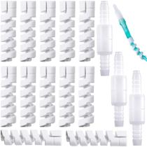 Suporte para Tubo Lekgavd 35 mm Pacote com 15 unidades Branco PVC Suporte para Tubo Lekgavd 35 mm Pacote com 15 unidades Branco PVC