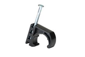 Suporte para tubos XFITTING gancho em J de 1/2 polegada com prego, 50 peças Suporte para tubos XFITTING gancho em J de 1/2 polegada com prego, 50 peças