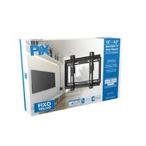 Suporte Para Tv 12 A 43 Inclinável Pix Px-Ft20 Montado Preto