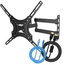 Suporte Para TV 32 A 55 Polegadas Ajustável Móvel LED LCD Cabo HDMI Cabo De Rede RJ45 Suporte Para TV 32 A 55 Polegadas Ajustável Móvel LED LCD Cabo HDMI Cabo De Rede RJ45