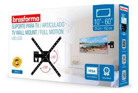 Suporte Para Tv Articulado Brasforma Bra3.0 10 -60 Polegadas