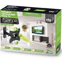 Suporte para TV de 15" até 43", Articulado, FULL20 ELG