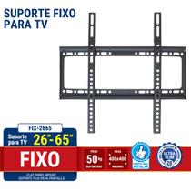 Suporte para TV de 26" a 65" fixo parede painel