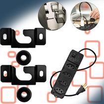 Suporte Para Tv Fixo de Parede 13 a 70 Pol Ultra Slim Até 60Kg + Filtro de Linha 4 Tomadas 85cm Suporte Para Tv Fixo de Parede 13 a 70 Pol Ultra Slim Até 60Kg + Filtro de Linha 4 Tomadas 85cm