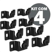 Suporte para TV Fixo de Parede 13 a 70 Polegadas Universal com 4 Suportes Alta Resistência Kit Suporte para TV Fixo de Parede 13 a 70 Polegadas Universal com 4 Suportes Alta Resistência Kit