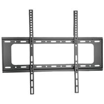 Suporte para TV Fixo De Parede 30 a 86 Polegadas Universal Suporta 70kg Telas Grandes Preto