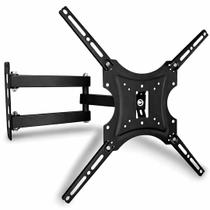 Suporte para TV fixo e Articulado e com Braço Móvel Ajuste de Ângulo e Fixação