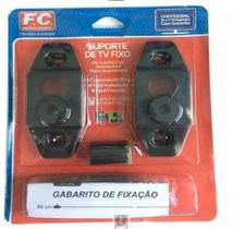 Suporte Para Tv Fixo Universal Com Gabarito