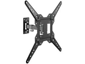 Suporte para TV Indusat 23 a 55" Biarticulado SU-480I Aço Carbono
