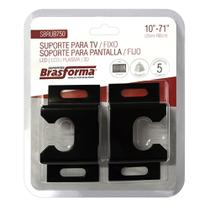 Suporte para TV LCD e LED Fixo 10" a 71" Brasforma Universal SBRUB750 Preto Suporte para TV LCD e LED Fixo 10" a 71" Brasforma Universal SBRUB750 Preto