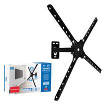 Suporte para TV's e Monitores Bi Articulado 2 movimentos de 10 a 60 polegadas Preto Px-10