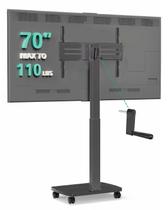 Suporte para TV WALI TVDVD-7MR com manivela, móvel, para TVs de 30" a 70" Suporte para TV WALI TVDVD-7MR com manivela, móvel, para TVs de 30" a 70"