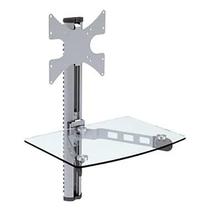 Suporte para tvs com prateleira de vidro - dvd-14c - lumi