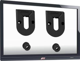 Suporte para TVs LCD/LED Fixo de Parede de Nylon Universal PSX-1075-C de 10" até 85" Avatron Suporte para TVs LCD/LED Fixo de Parede de Nylon Universal PSX-1075-C de 10" até 85" Avatron