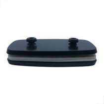 Suporte Para União De 2 Vidros 1305 Sem Miolo Preto