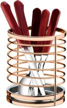 Suporte para utensilios e talheres cobre 1604rg - future