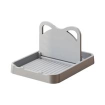 Suporte Para Utensílios Em Forma De Orelha De Gato, Rack De Armazenamento Multifuncional De Plástico Suporte Para Utensílios Em Forma De Orelha De Gato, Rack De Armazenamento Multifuncional De Plástico